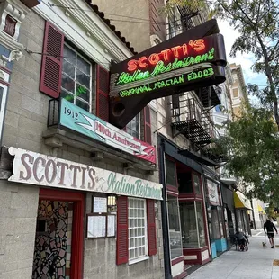 Exterior on Vine Street