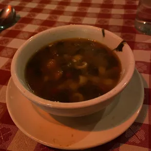 Minestrone soup