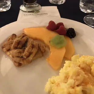 Kahn's Catering for breakfast