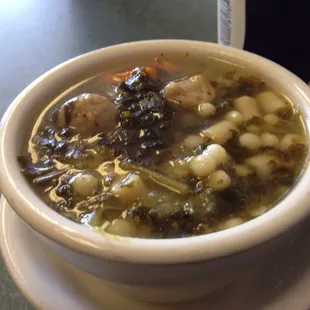 Excellent home made Italian Wedding soup.