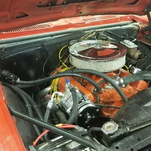 Added Vintage air to this old Camaro