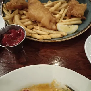 Beer Battered Fish & Chips