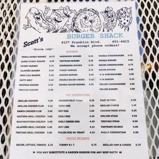 Menu -4/24