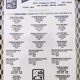 Menu 4/24