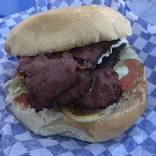 Pastrami Burger