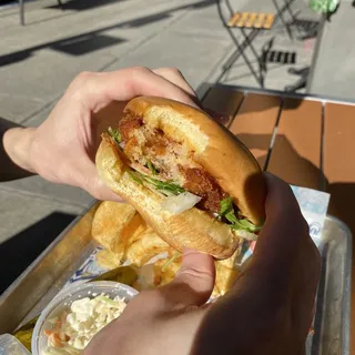 Scott's Crab Cake Sandwich