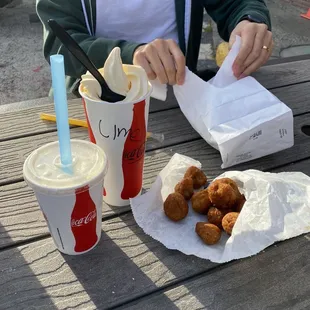 Fried mushrooms