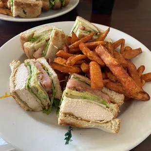 Chicken Avocado Club Sandwich