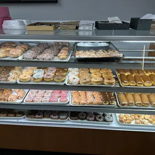 a variety of donuts