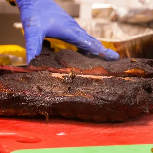 ribs, food, bbq ribs