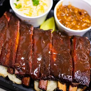 ribs, bbq ribs, food