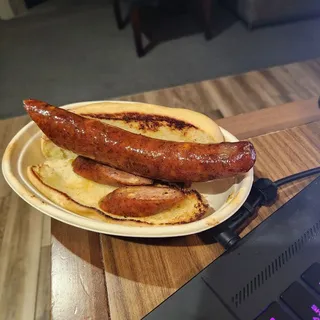 Chipotle Ghost Pepper Cheese Sausage Sandwich