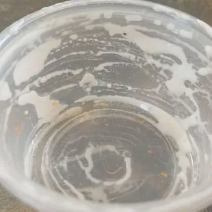 Extra Side of Dressing is .54 cents each use to be free