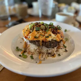 Chili Garlic Loco Moco