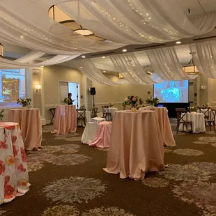 Flowers and Ceiling Drapes by Amour Florist &amp; Bridal  Check us out on Instagram, Facebook, YouTube and TikTok