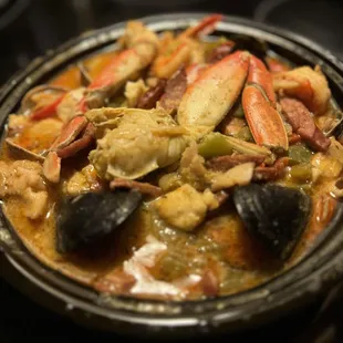 Dungeness Crab &amp; Seafood Gumbo