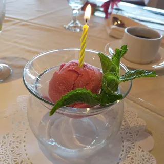 Raspberry Sorbetto