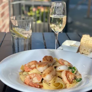 Seafood Pappardelle $34 - very nice