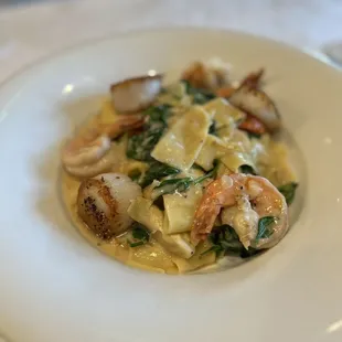 Seafood Pappardelle