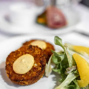 St Valentine's Day Four-Course Menu: Mini Crab Cakes