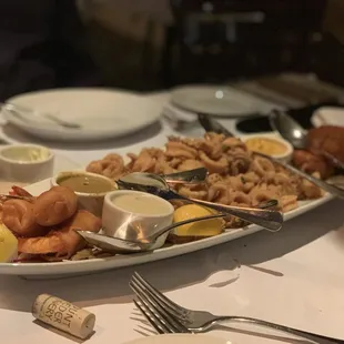 Calamari platter