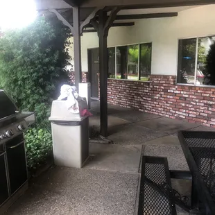 This is the pool area trash that was my first complaint of the day.