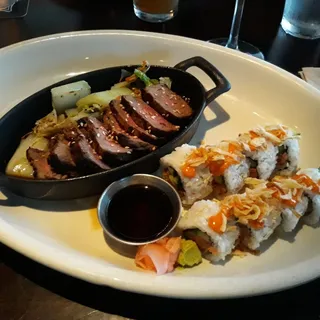 Steak and Sushi