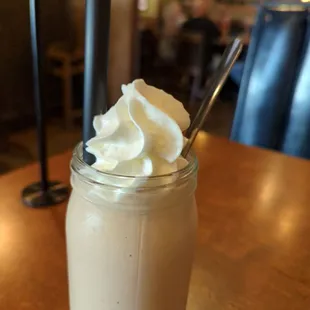 Chocolate shake is exceptional