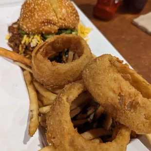 Huge Onion ring satisfaction