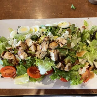 Need Keto options? They have several. Derby Salad. Yummy