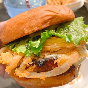 Hatch Green Chile Burger