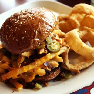 Irish Nacho Burger