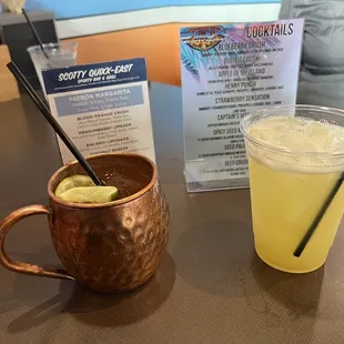 Mule and margarita