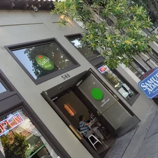 Tons of free front row parking for happy hour!