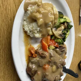 Pot roast dinner