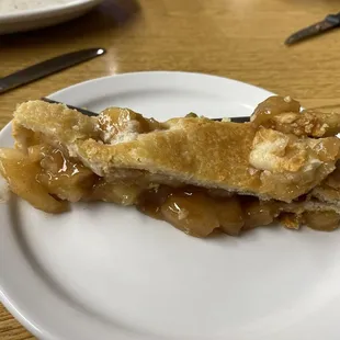 Home made apple pie