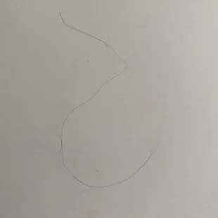 Hair pulled out from the doughnut holes