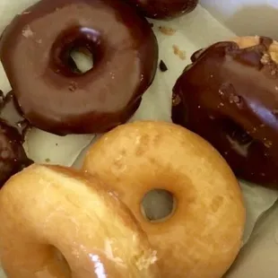 a variety of doughnuts