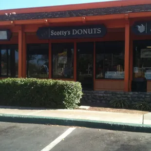 the front of the store