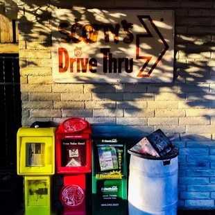 Scotty's in the morning.