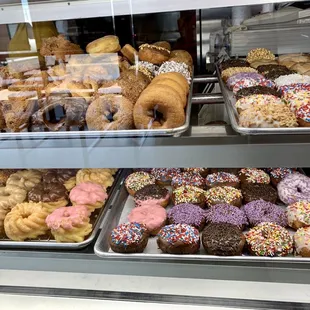 a variety of doughnuts