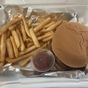 1/2 pound Cowboy Burger