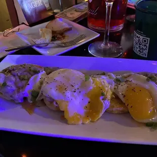 Flight of Biscuits &amp; Sausage