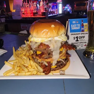 Scoundrels Burger. Really good!
