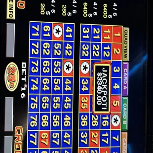 Hit 6 of 6 on two cards playing $1 a card.