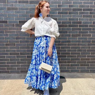 We are loving this new skirt and top.