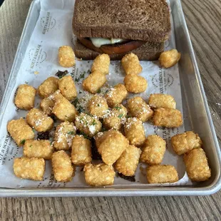 Fried Bologna Sandwich