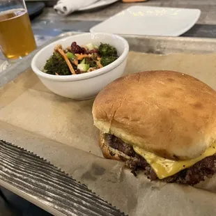 Smashed Double Steak Burger