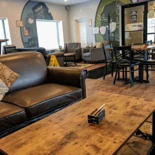 Plenty of seats to get comfy in!