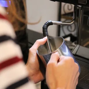 Skilled baristas preparing your drink just the way you like it